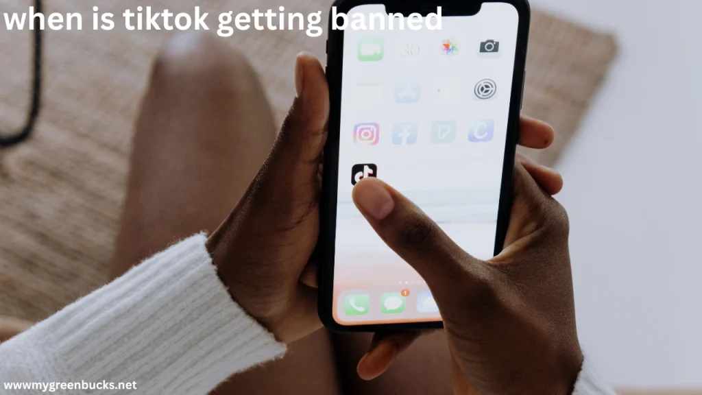 when is tiktok getting banned